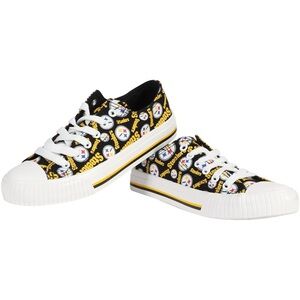 Forever Collectibles 
Women's Pittsburgh Steelers Repeat Print Low Top Sneakers
